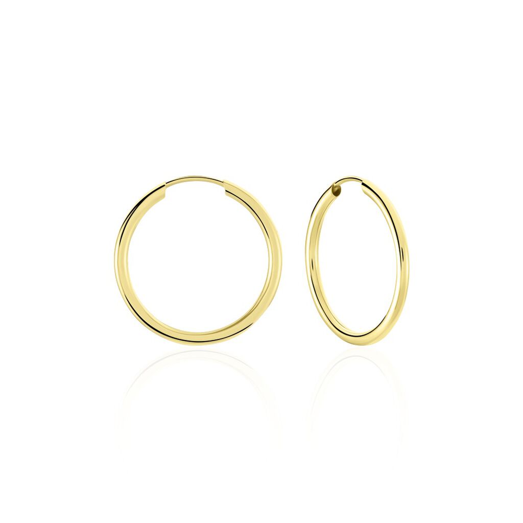 Cr&eacute;oles Valencina Or Jaune - Boucles d'oreilles cr&eacute;oles Femme | Histoire d&rsquo;Or