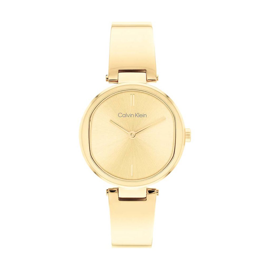 Montre Calvin Klein Elevadted Doré - Montres Femme | Histoire d’Or