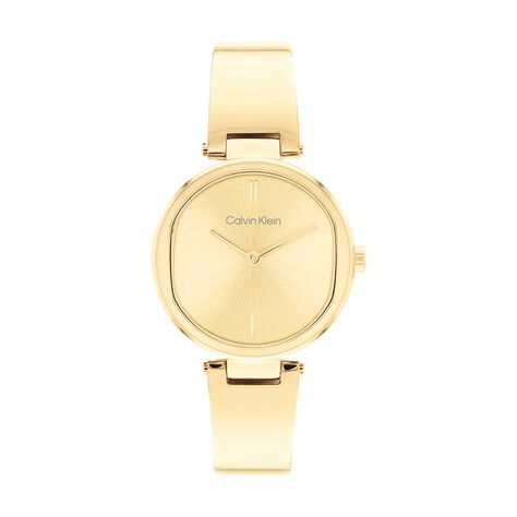 Montre Calvin Klein Elevadted Doré - Montres Femme | Histoire d’Or