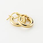 Cr&eacute;oles Ajania Or Jaune - Boucles d'oreilles cr&eacute;oles Femme | Histoire d&rsquo;Or