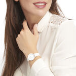 Montre Pierre Lannier Week End Ligne Pure Blanc - Montres Femme | Histoire d&rsquo;Or