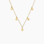 Collier Materra Acier Jaune - Bijoux sans pierre Femme | Histoire d&rsquo;Or