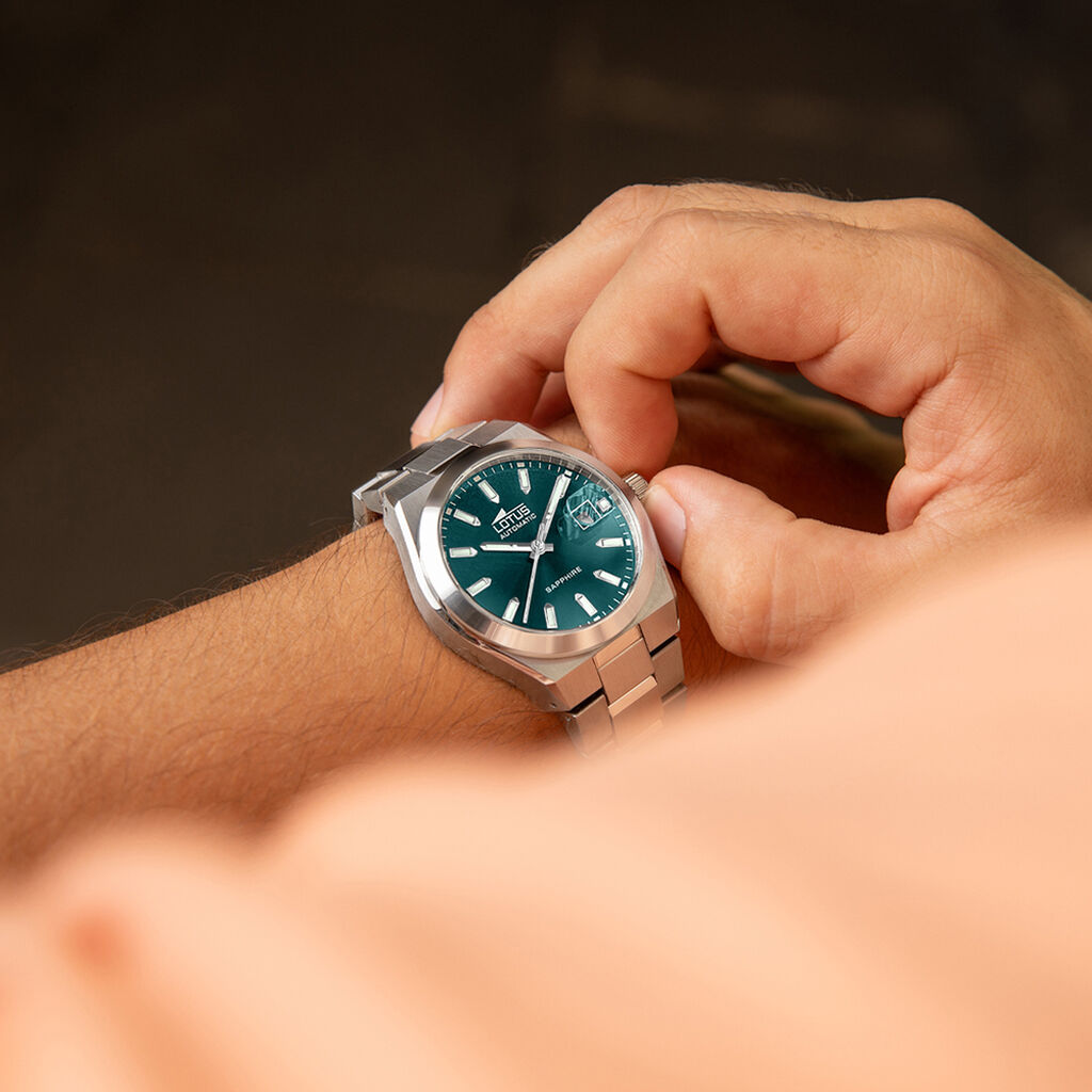 Montre Lotus Automatico Bleu - Montres Homme | Histoire d’Or