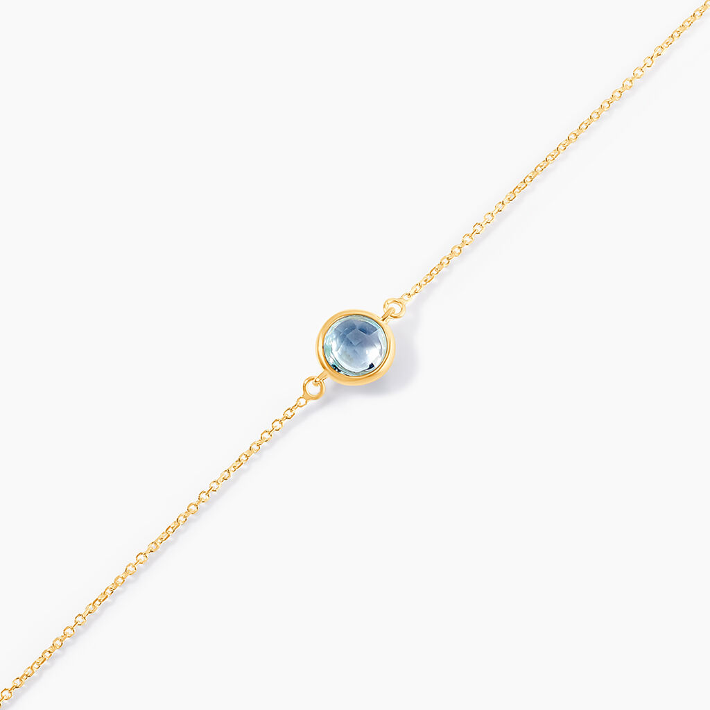 Bracelet Or Jaune Arenale Topaze - Bracelets Femme | Histoire d&rsquo;Or