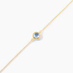 Bracelet Or Jaune Arenale Topaze - Bracelets Femme | Histoire d&rsquo;Or