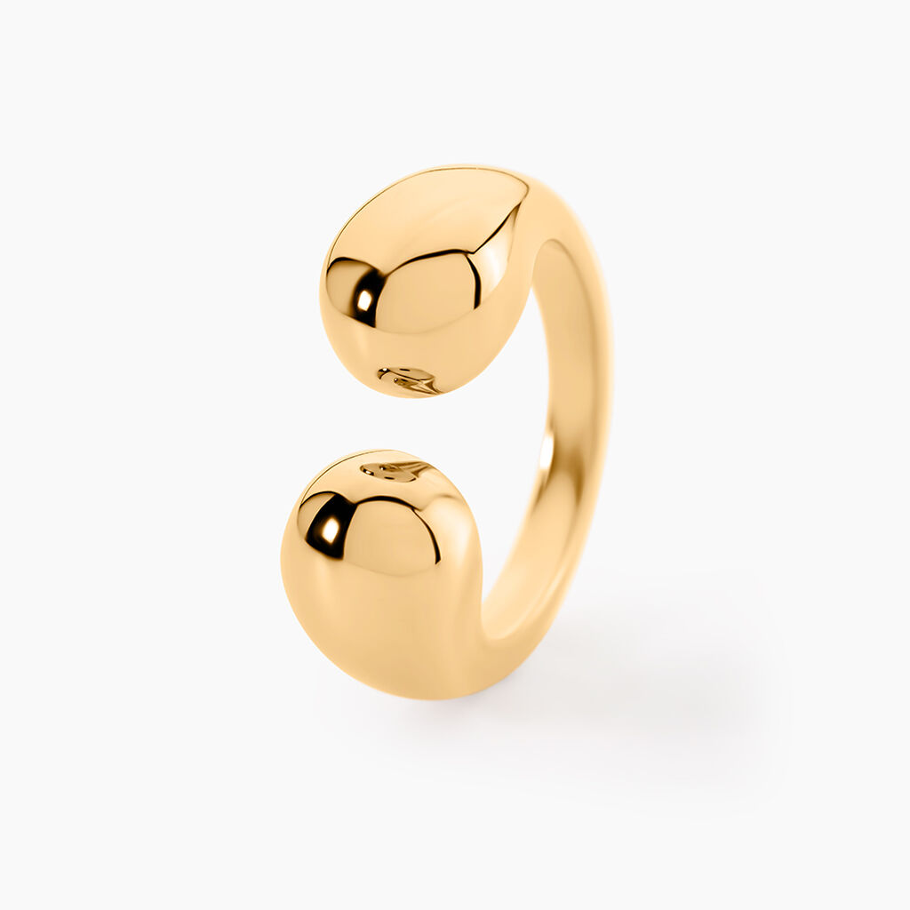 Bague Classic Bold Plaqu&eacute; Or Jaune - Bagues fantaisie Femme | Histoire d&rsquo;Or