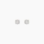 Boucles D'oreilles Puces Artemis Or Jaune Diamants - Clous d'oreilles Femme | Histoire d&rsquo;Or