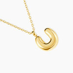 Collier Feliciane Acier Dor&eacute; - Colliers fantaisie Femme | Histoire d&rsquo;Or