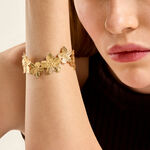 Bracelet Jonc Barbade Acier Jaune - Bracelets joncs Femme | Histoire d&rsquo;Or