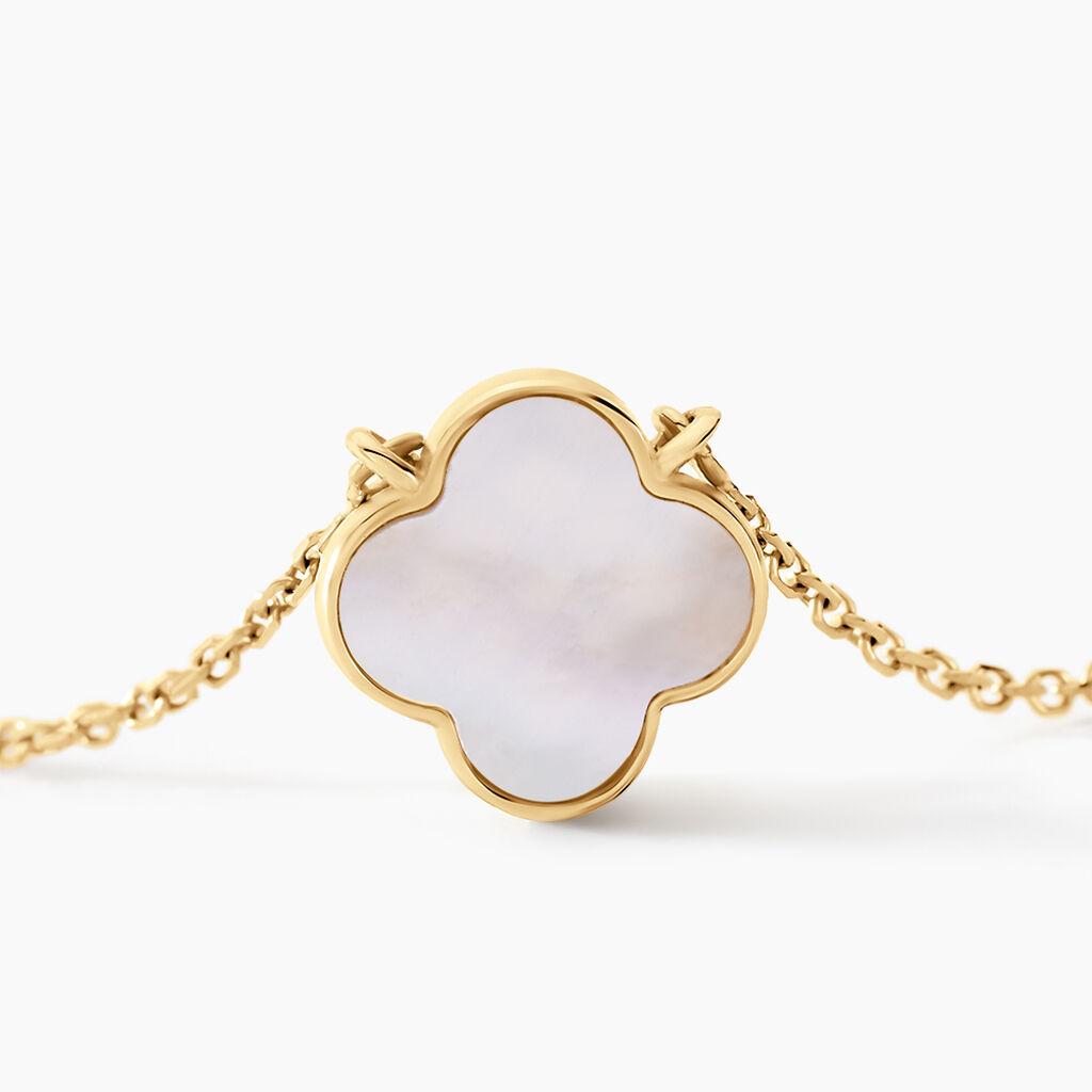 Collier Lucky Gems Or Jaune Nacre - Colliers Femme | Histoire d&rsquo;Or