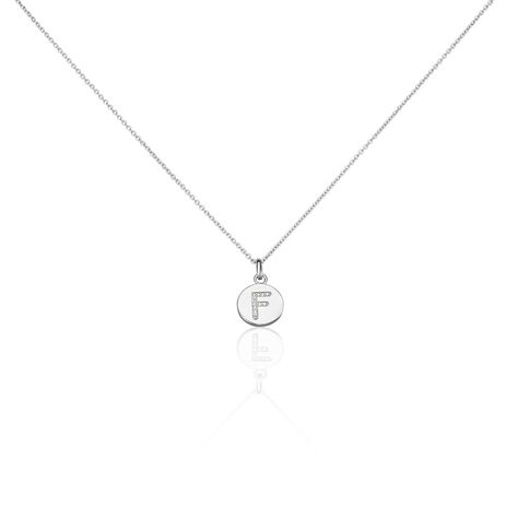 Collier Argent Eugenien Oxydes De Zirconium - Colliers fantaisie Femme | Histoire d’Or