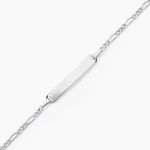 Bracelet Identite Bebe Or Blanc Bartolomee - Bracelets Communion Enfant | Histoire d&rsquo;Or