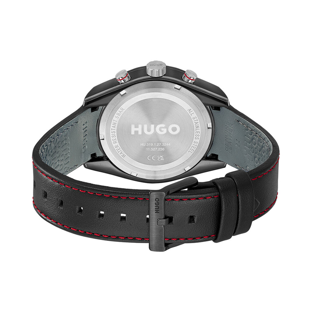 Montre Hugo Fast Noir - Montres Homme | Histoire d&rsquo;Or