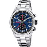 Montre Festina Timeless Chronograph Bleu - Montres Homme | Histoire d&rsquo;Or