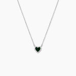 Collier Serment D'Argent Argent Blanc Malachite Oxyde De Zirconium - Colliers fantaisie Femme | Histoire d&rsquo;Or