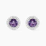 Boucles D'oreilles Puces Rio Argent Blanc Oxyde - Boucles d'oreilles fantaisie Femme | Histoire d&rsquo;Or
