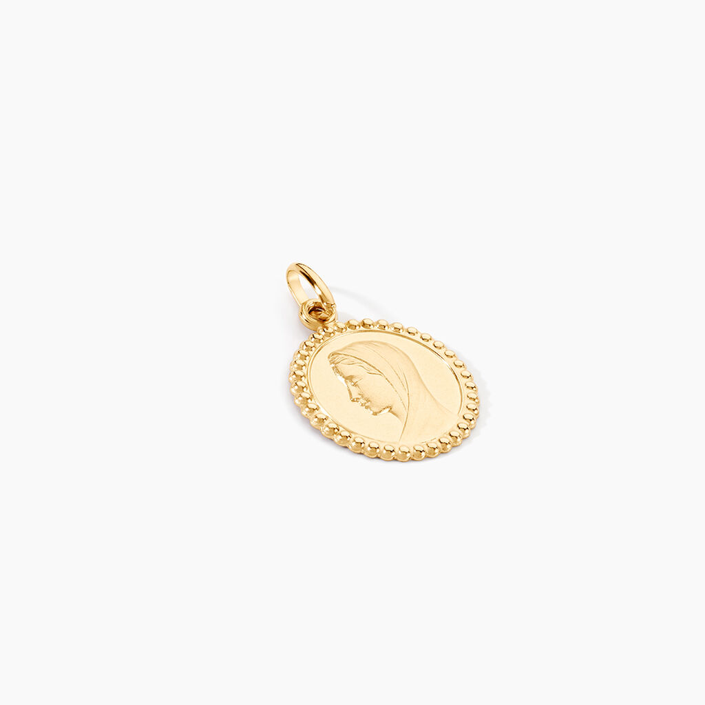 Pendentif Marie Or Jaune - Pendentifs Bapt&ecirc;me Famille | Histoire d&rsquo;Or