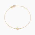 Bracelet Astralia Or Jaune Oxyde De Zirconium - Bracelets Femme | Histoire d&rsquo;Or