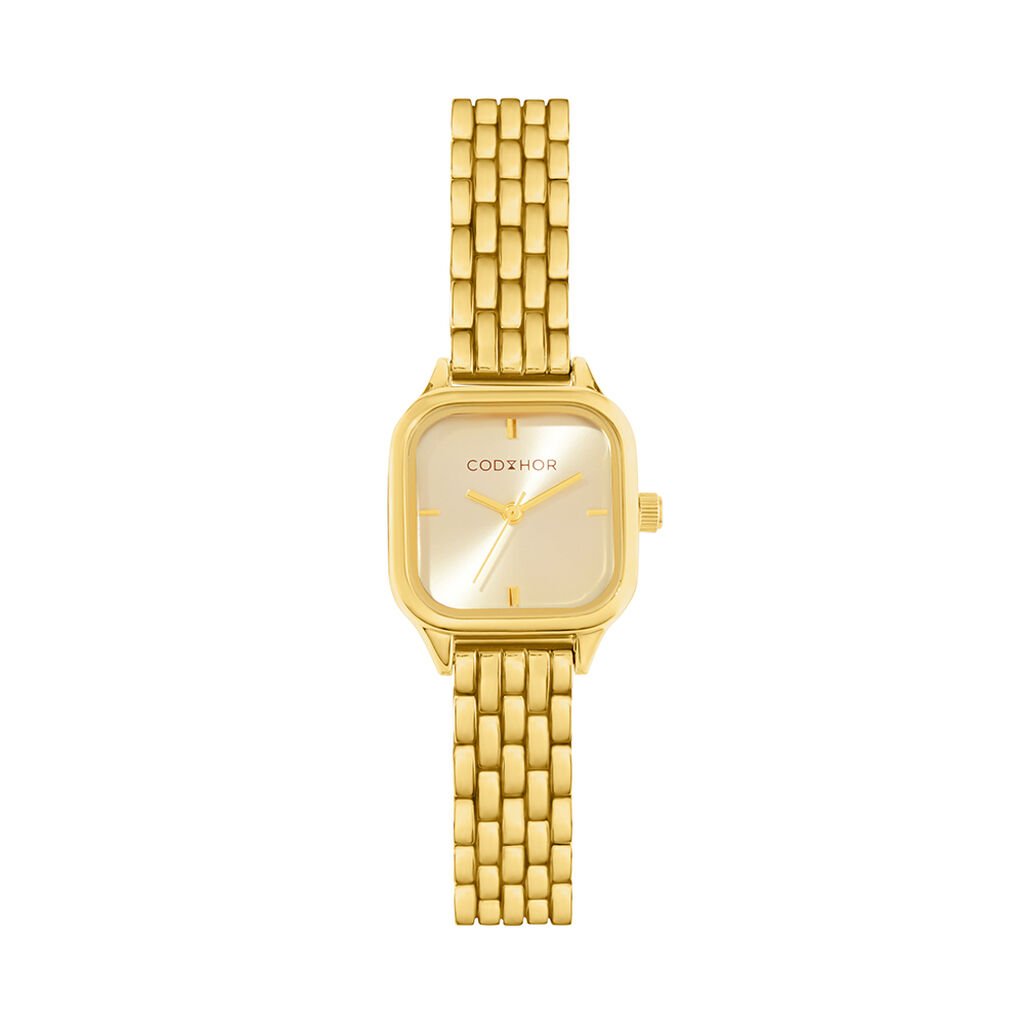 Montre Codhor Laetitia Champagne - F&ecirc;te des m&egrave;res Femme | Histoire d&rsquo;Or