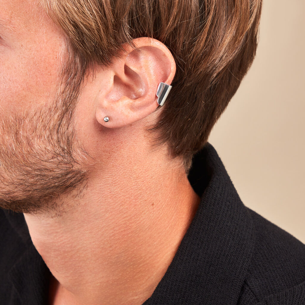 Bijou D'oreille Two Argent Blanc - Boucles d'oreilles fantaisie Famille | Histoire d’Or