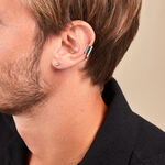 Bijou D'oreille Two Argent Blanc - Boucles d'oreilles fantaisie Famille | Histoire d&rsquo;Or