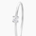 Bague Solitaire 1er Solitaire Argent Blanc Oxyde De Zirconium - Bagues solitaires Femme | Histoire d’Or