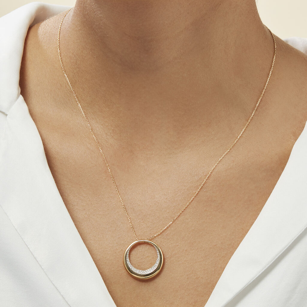 Collier Batoul Or Jaune Diamant - Colliers Femme | Histoire d’Or