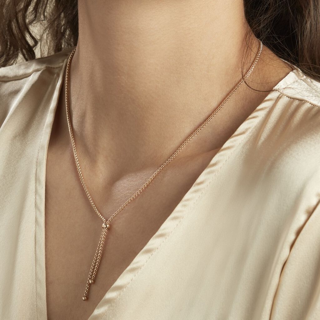 Collier Plaqué Or Jaune Alesha - Colliers Femme | Histoire d’Or