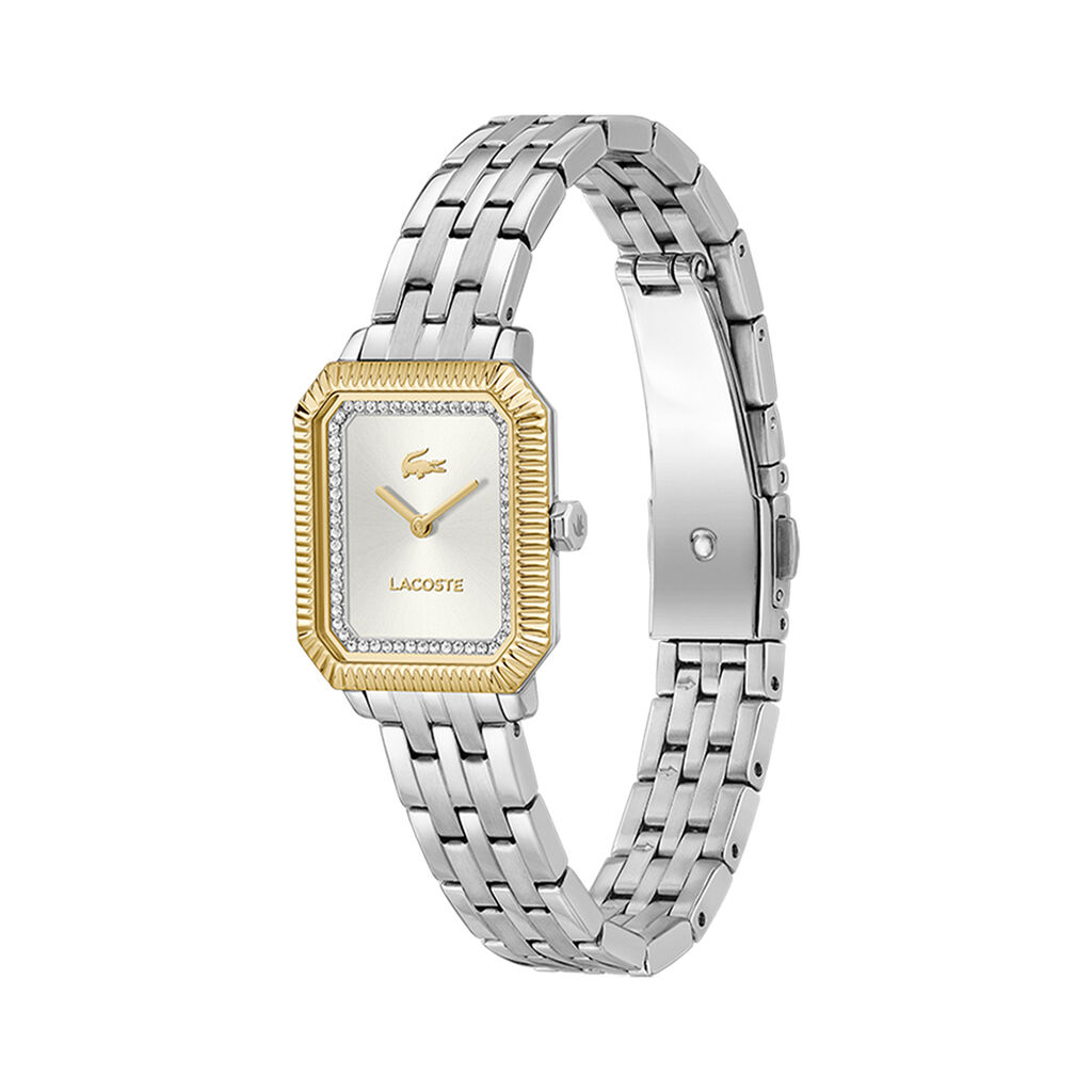 Montre Lacoste Parisienne Argent&eacute; - Montres Femme | Histoire d&rsquo;Or