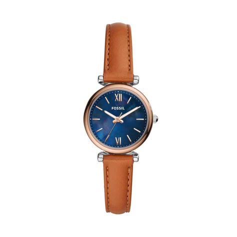 Montre Fossil Carlie Mini Bleu - Montres Femme | Histoire d’Or