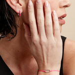 Cr&eacute;oles Infini Pop Argent Blanc Oxyde De Zirconium - Boucles d'oreilles cr&eacute;oles Femme | Histoire d&rsquo;Or