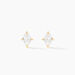 Boucles D'Oreilles Puces Collection Icone Or Jaune Diamant Synthétique - Clous d'oreilles Femme | Histoire d’Or