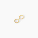 Cr&eacute;oles Caratacus Argent Dor&eacute; A L'Or 750/1000 - Boucles d'oreilles cr&eacute;oles Femme | Histoire d&rsquo;Or
