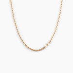 Collier Azelys Plaqu&eacute; Or Jaune - Chaines Femme | Histoire d&rsquo;Or