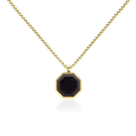 Collier Blake Acier Doré - Colliers fantaisie Homme | Histoire d’Or