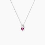 Collier Argent Blanc Atieno Oxyde De Zirconium - Colliers fantaisie Femme | Histoire d&rsquo;Or