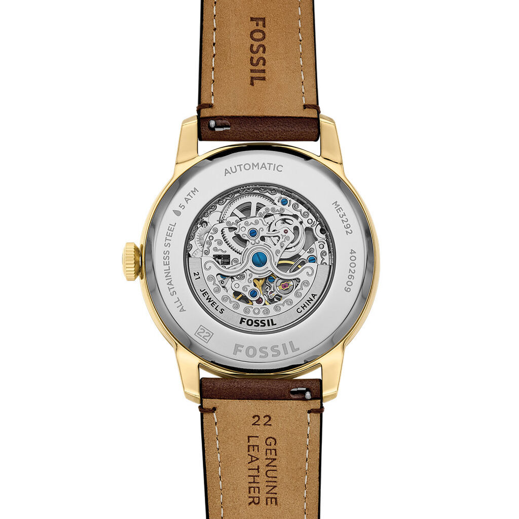 Montre Fossil Townsman Automatic Vert - F&ecirc;te des p&egrave;res Homme | Histoire d&rsquo;Or