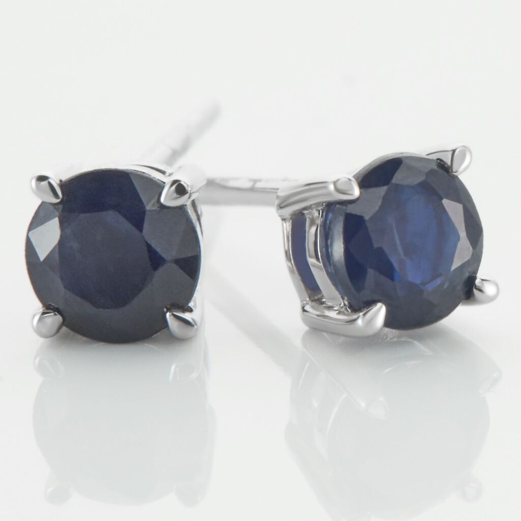 Boucles D'oreilles Puces Or Jaune Oxyde De Zirconium - Clous d'oreilles Femme | Histoire d’Or