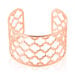 Bracelet Manchette Nevenka Acier Rose - Bracelets manchettes Femme | Histoire d’Or
