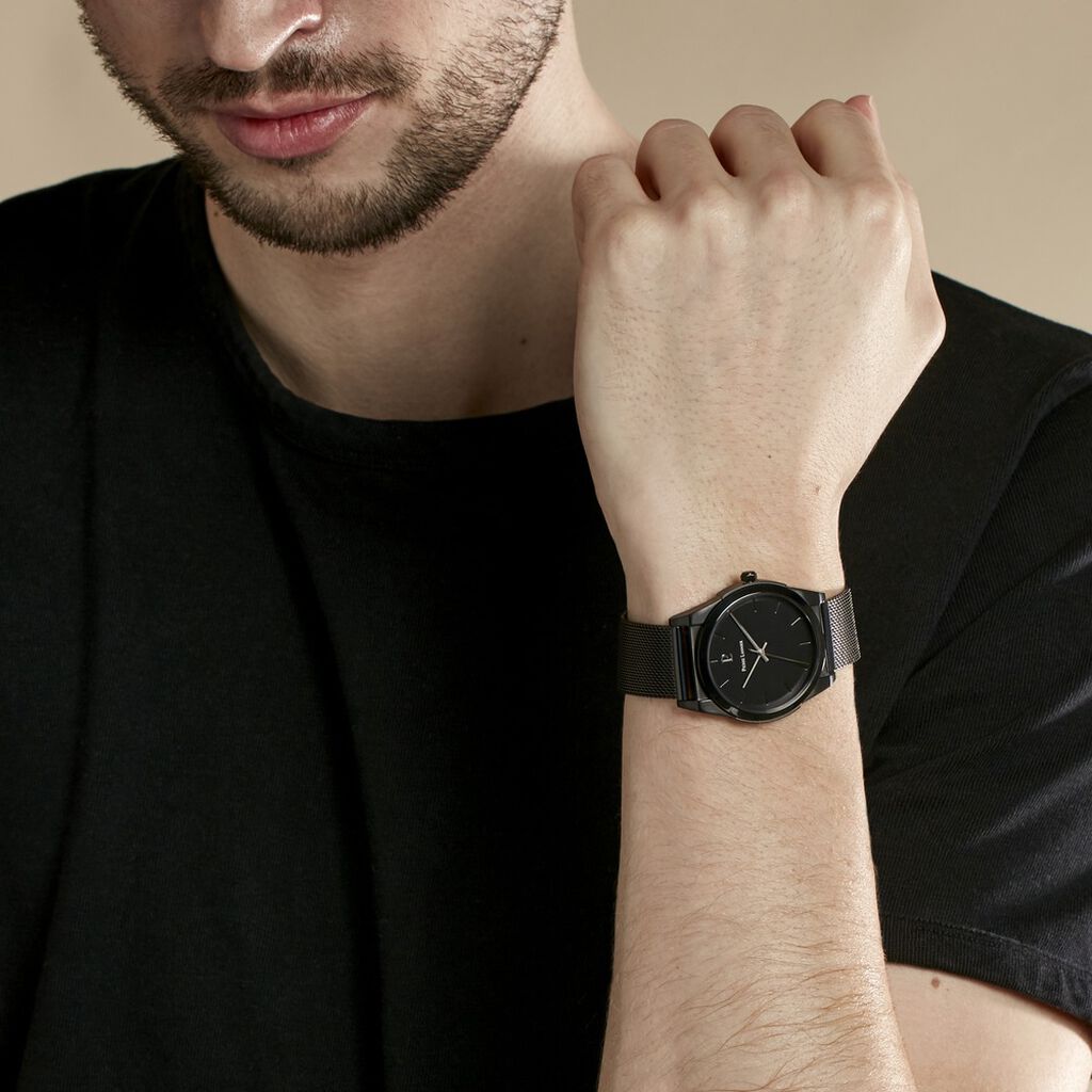 Montre Pierre Lannier Candide Noir - Montres Homme | Histoire d’Or
