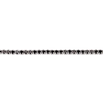 Bracelet Lou-anne Argent Blanc Oxyde De Zirconium Noir - Bracelets Femme | Histoire d&rsquo;Or