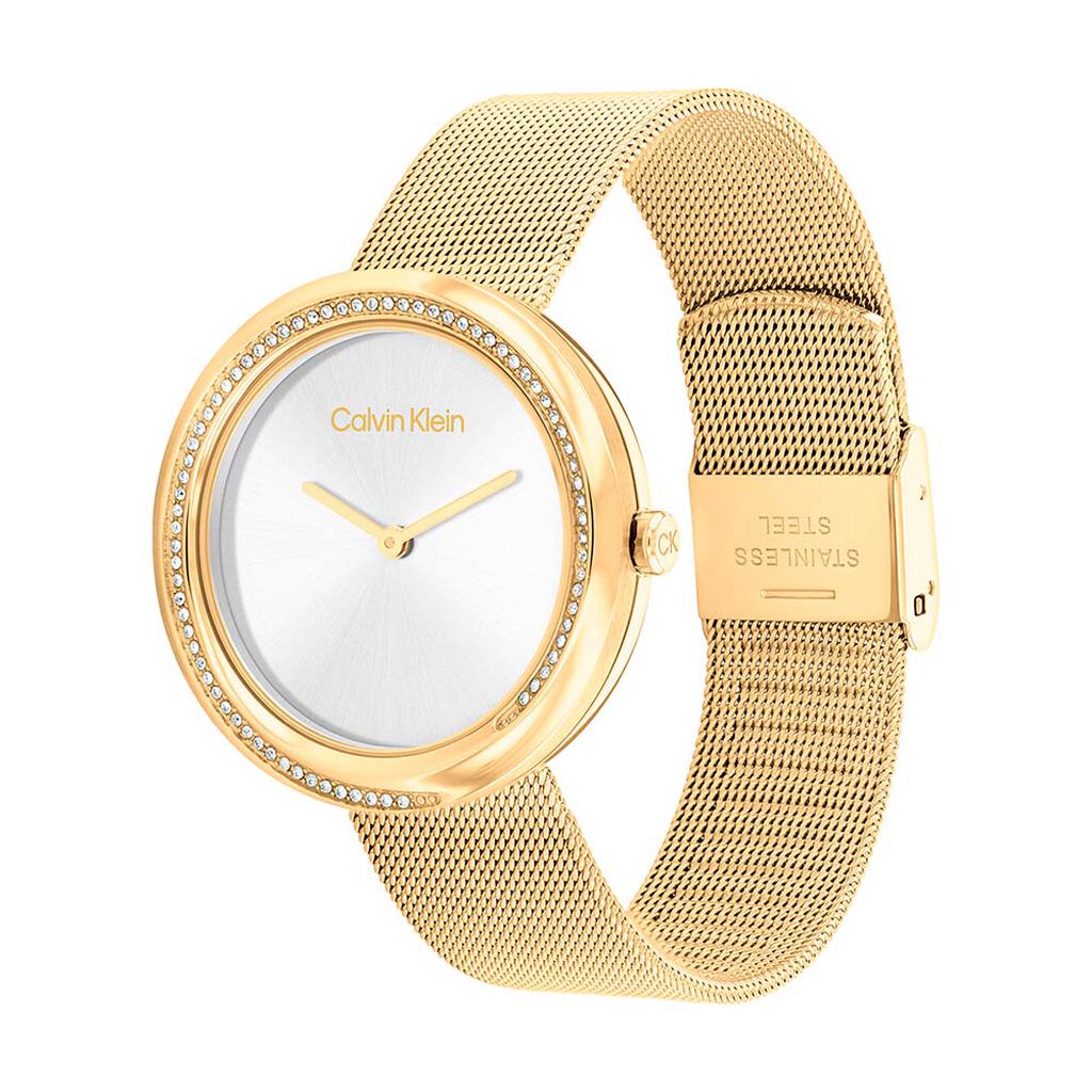 Montre Calvin Klein Twist Argent&eacute; - Montres Femme | Histoire d&rsquo;Or