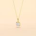 Collier Charlene Or Jaune Diamant Synthetique - Colliers Femme | Histoire d’Or