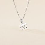 Pendentif Lehinaae Argent Blanc - Pendentifs Femme | Histoire d&rsquo;Or