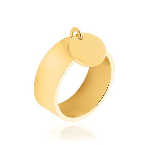 Bague Capri Acier Jaune - Bagues fantaisie Femme | Histoire d’Or