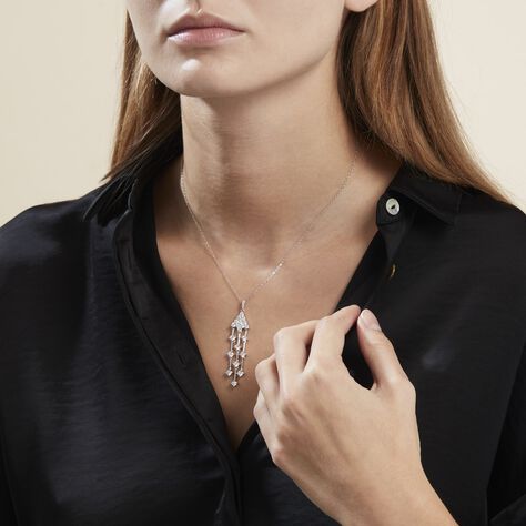 Collier Argent Blanc Wilford Oxydes De Zirconium - Colliers Femme | Histoire d’Or