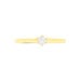 Bague Solitaire Shannel Or Jaune Diamant - Bagues solitaires Femme | Histoire d’Or