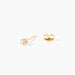 Boucles D'Oreilles Puces Aphrodite Or Jaune Diamant - Clous d'oreilles Femme | Histoire d’Or