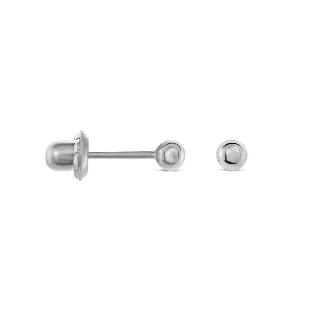 Boucles D'oreilles Prothèse Or Blanc -  Unisex | Histoire d’Or