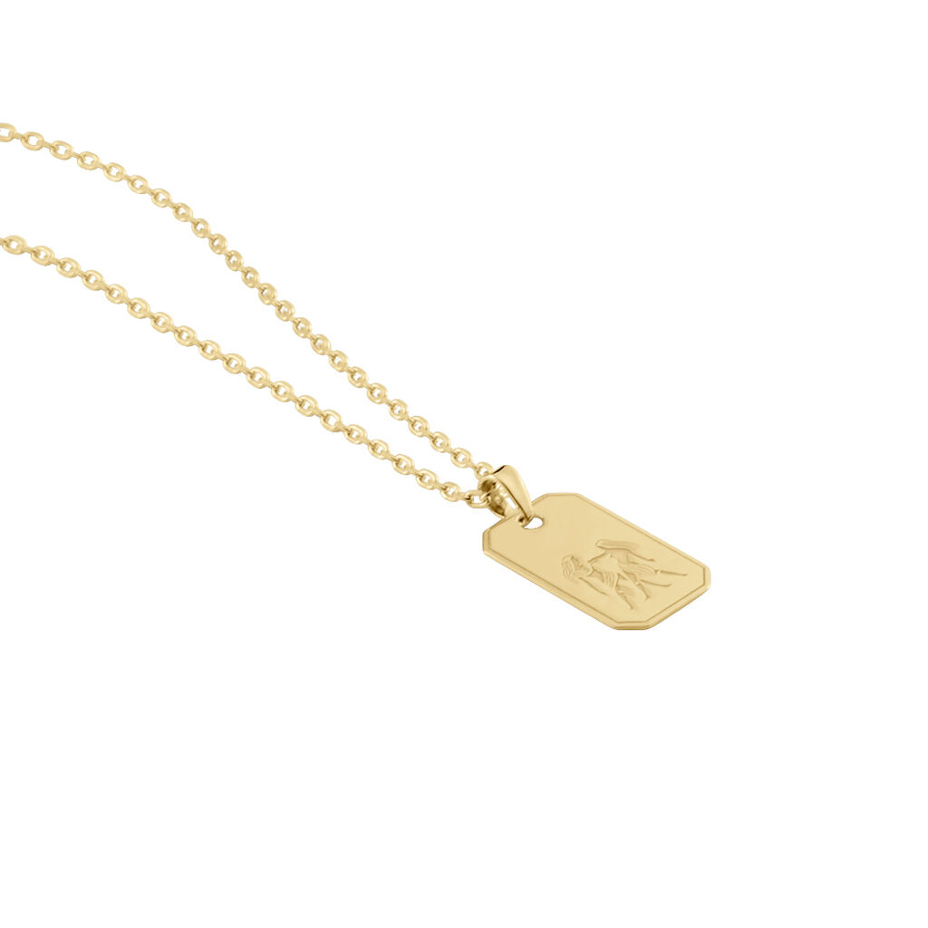 Collier Plaqué Or Quintien - Colliers Zodiaque Homme | Histoire d’Or